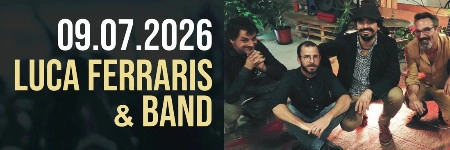 Luca Ferraris & Band – Bassifrequenze (Giardino del Museo Villa Bassi)
